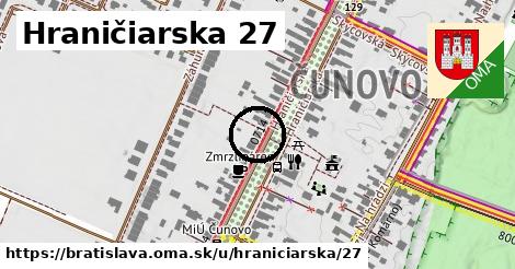 Hraničiarska 27, Bratislava