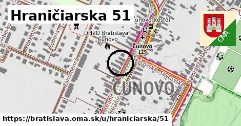 Hraničiarska 51, Bratislava