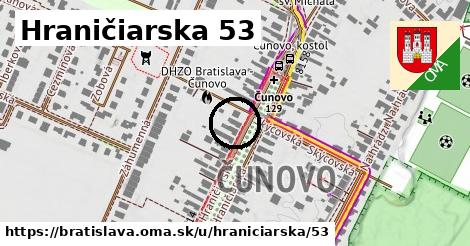 Hraničiarska 53, Bratislava