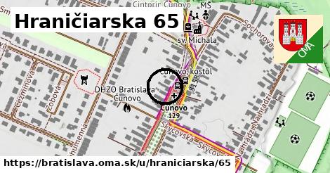 Hraničiarska 65, Bratislava