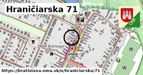 Hraničiarska 71, Bratislava