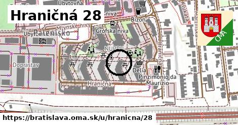 Hraničná 28, Bratislava