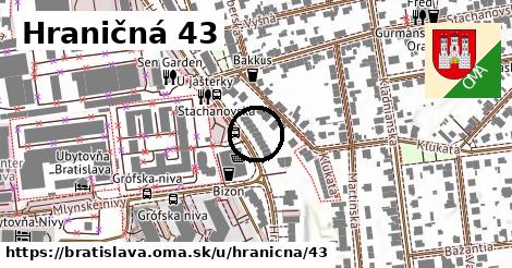 Hraničná 43, Bratislava