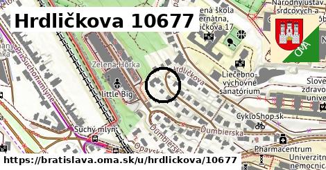 Hrdličkova 10677, Bratislava