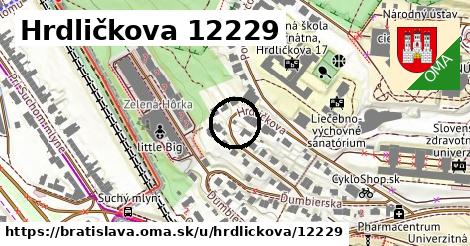 Hrdličkova 12229, Bratislava