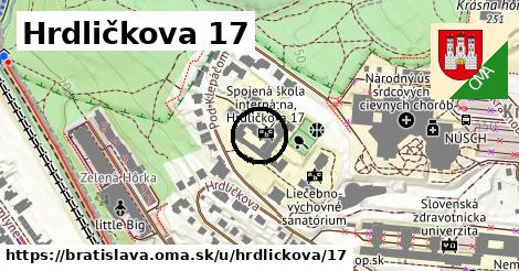 Hrdličkova 17, Bratislava