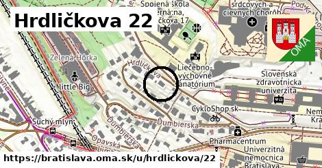 Hrdličkova 22, Bratislava