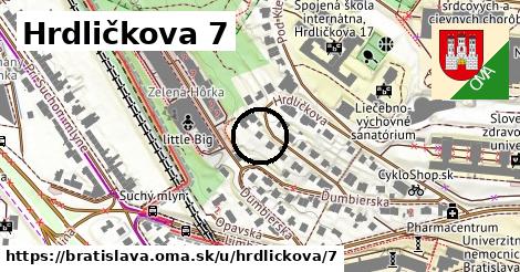 Hrdličkova 7, Bratislava