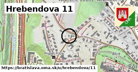 Hrebendova 11, Bratislava