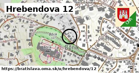 Hrebendova 12, Bratislava