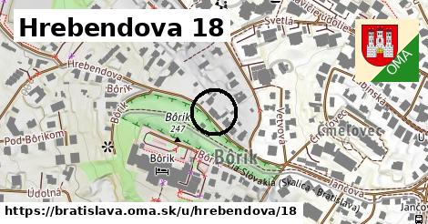 Hrebendova 18, Bratislava