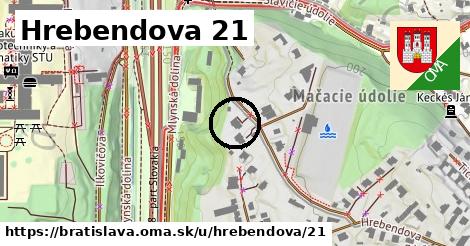 Hrebendova 21, Bratislava