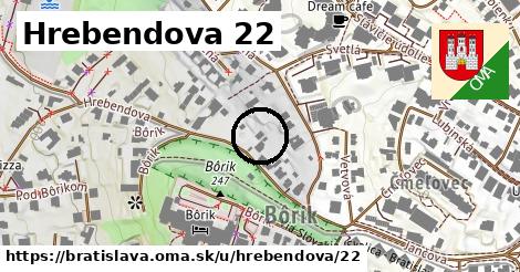 Hrebendova 22, Bratislava