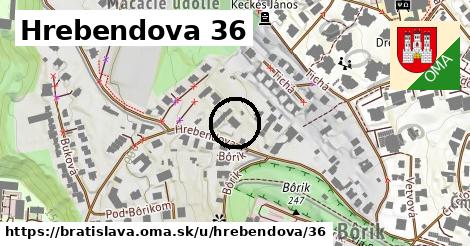 Hrebendova 36, Bratislava