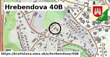 Hrebendova 40B, Bratislava