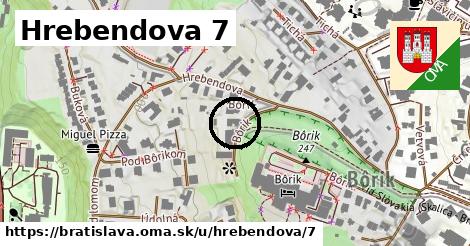 Hrebendova 7, Bratislava