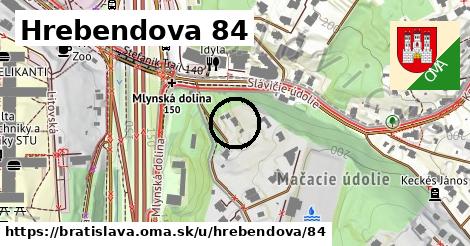 Hrebendova 84, Bratislava