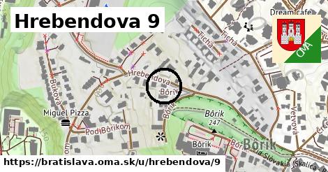 Hrebendova 9, Bratislava