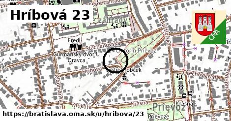Hríbová 23, Bratislava