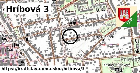 Hríbová 3, Bratislava