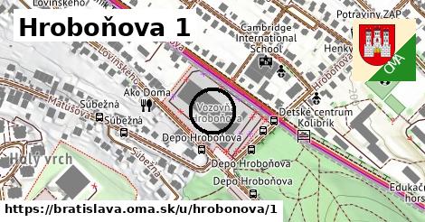 Hroboňova 1, Bratislava