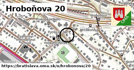 Hroboňova 20, Bratislava