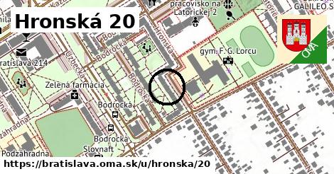 Hronská 20, Bratislava