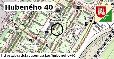 Hubeného 40, Bratislava