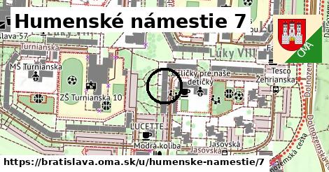 Humenské námestie 7, Bratislava