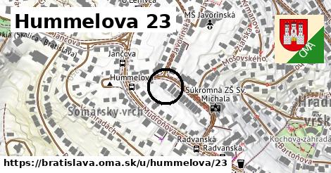 Hummelova 23, Bratislava