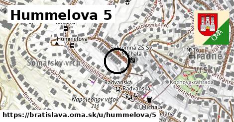 Hummelova 5, Bratislava