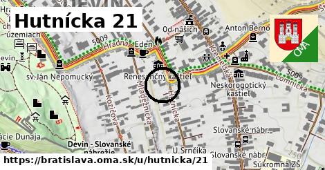 Hutnícka 21, Bratislava