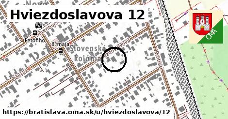 Hviezdoslavova 12, Bratislava