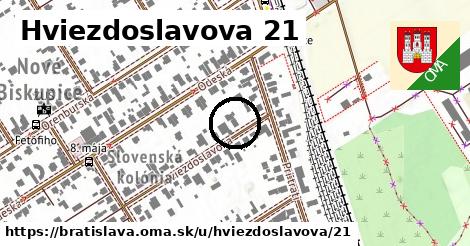 Hviezdoslavova 21, Bratislava