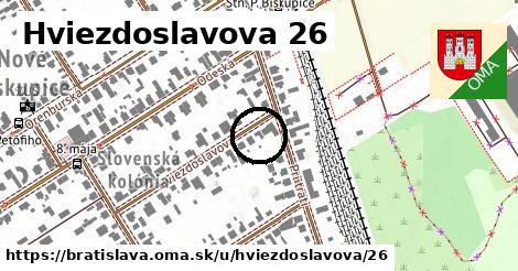 Hviezdoslavova 26, Bratislava