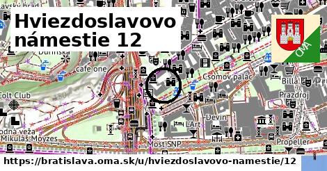 Hviezdoslavovo námestie 12, Bratislava