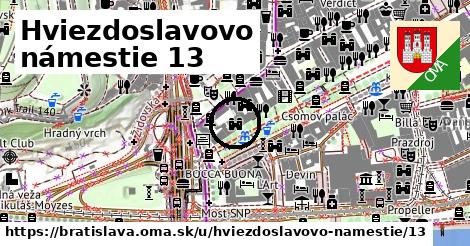 Hviezdoslavovo námestie 13, Bratislava