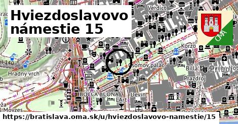 Hviezdoslavovo námestie 15, Bratislava