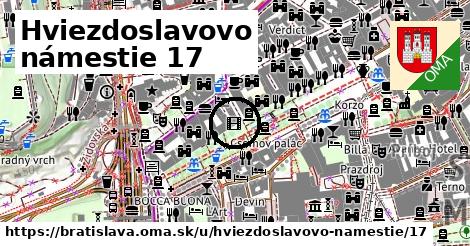 Hviezdoslavovo námestie 17, Bratislava