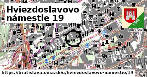 Hviezdoslavovo námestie 19, Bratislava