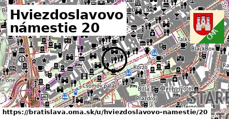 Hviezdoslavovo námestie 20, Bratislava