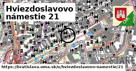 Hviezdoslavovo námestie 21, Bratislava