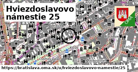 Hviezdoslavovo námestie 25, Bratislava