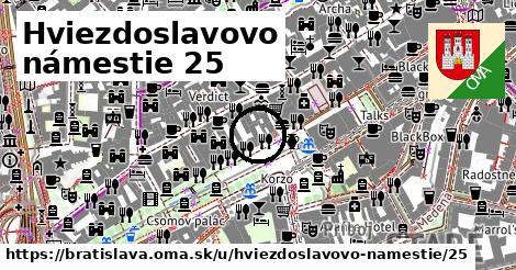 Hviezdoslavovo námestie 25, Bratislava