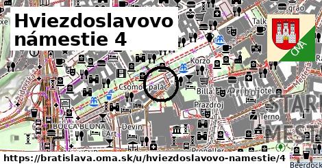 Hviezdoslavovo námestie 4, Bratislava