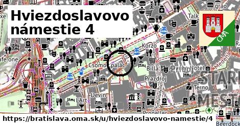 Hviezdoslavovo námestie 4, Bratislava