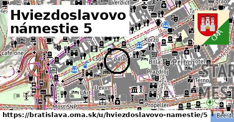 Hviezdoslavovo námestie 5, Bratislava