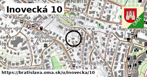 Inovecká 10, Bratislava