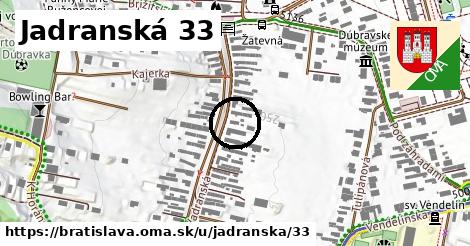 Jadranská 33, Bratislava