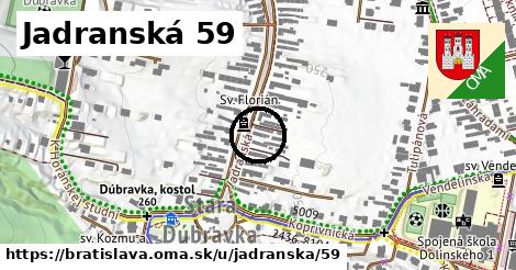 Jadranská 59, Bratislava